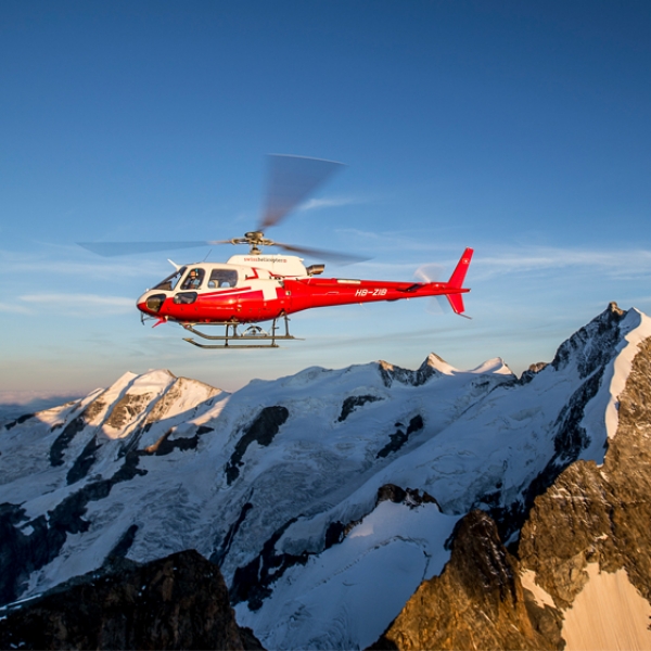 Flight to the Corvatsch