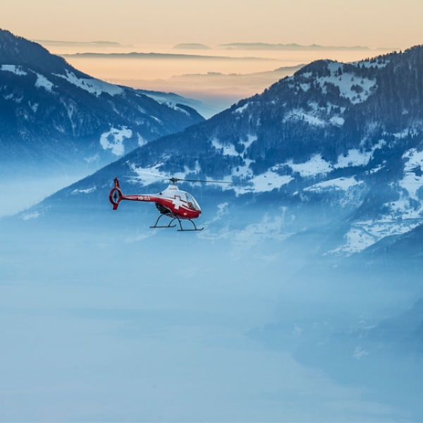 Trial flight with Guimbal Cabri G2