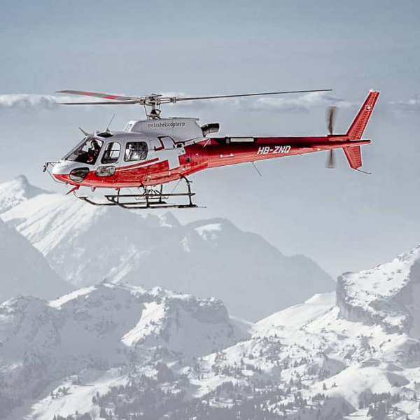 Trial flight with H125 Ecureuil