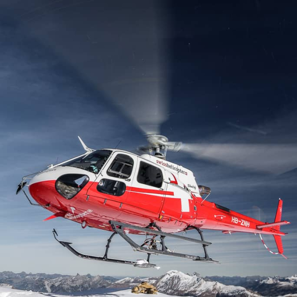 Trial flight with H125 Ecureuil