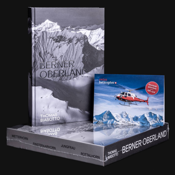 Illustrated book and helicopter flight