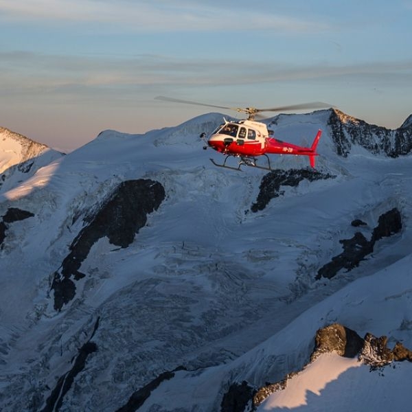 Bernina Glacier Flight